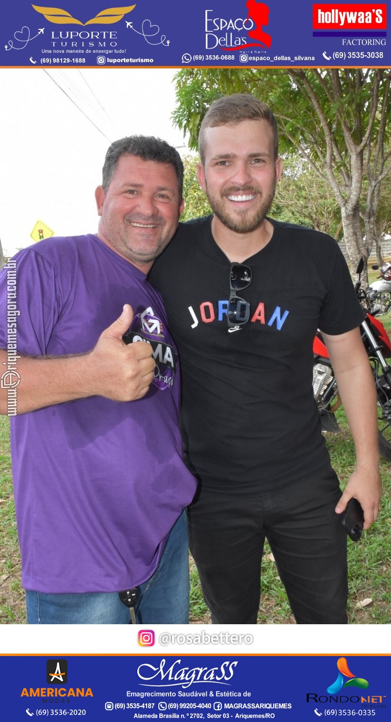 Abertura 16ª GIMA NA PRAÇA Evento Social, Cultural e Comercial “GRUPO GILBERTO MIRANDA” em Ariquemes Rondônia