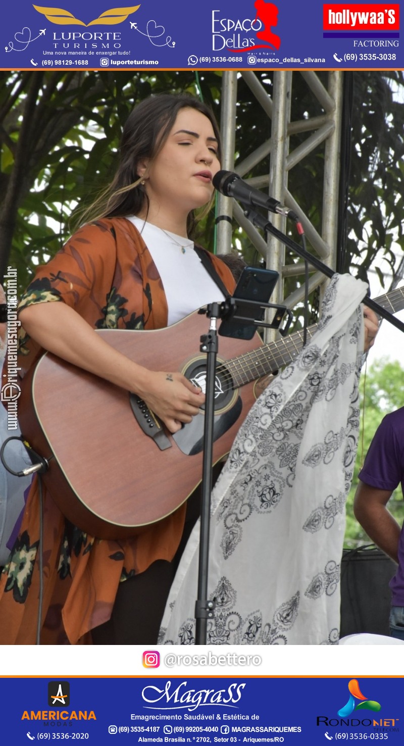 Abertura 16ª GIMA NA PRAÇA Evento Social, Cultural e Comercial “GRUPO GILBERTO MIRANDA” em Ariquemes Rondônia