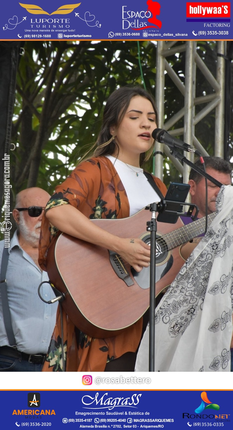 Abertura 16ª GIMA NA PRAÇA Evento Social, Cultural e Comercial “GRUPO GILBERTO MIRANDA” em Ariquemes Rondônia