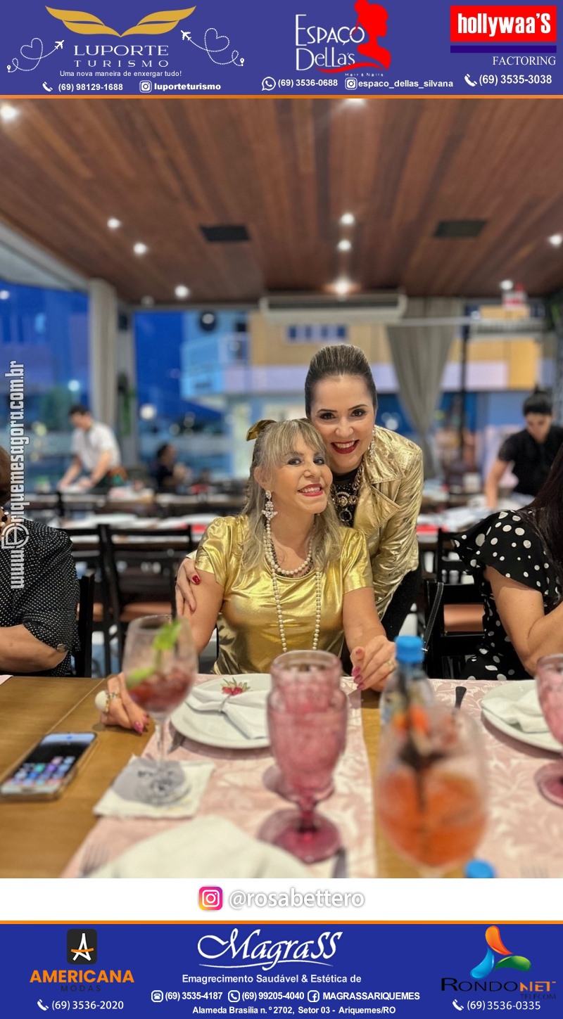 Aniversário 48 anos de Luciana Bettero com Tema BREGA & CHICHE em Ariquemes - RO