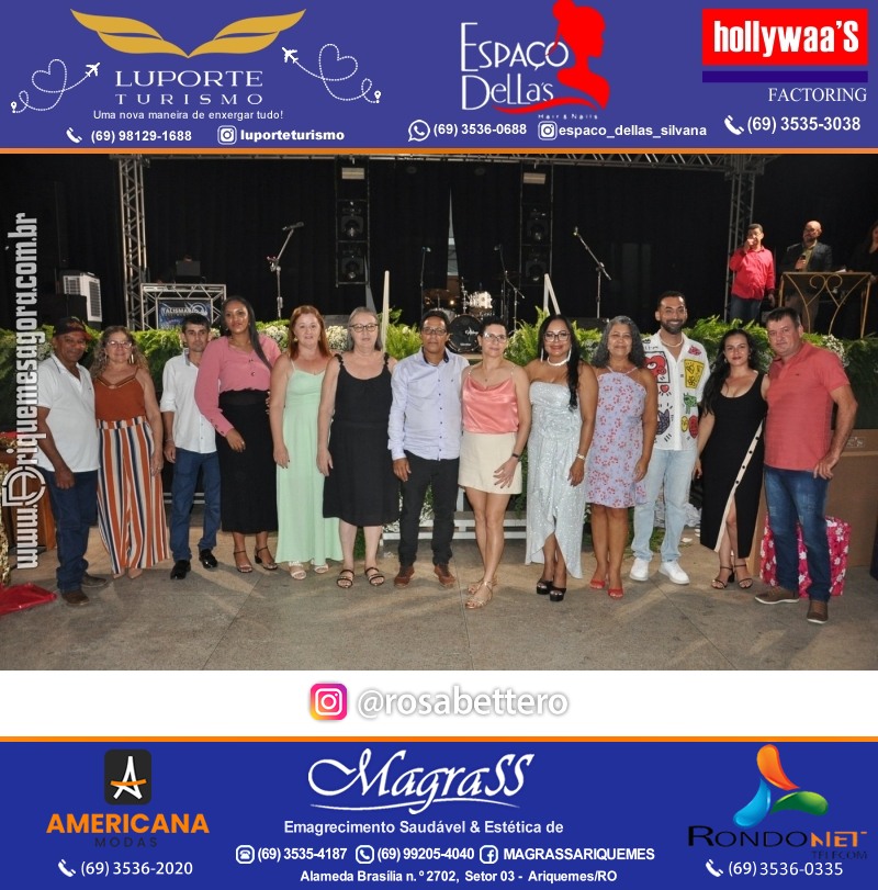 Regional Estanho apresenta FESTA SERVIDOR/A SINTERO 2024 em Ariquemes Rondônia