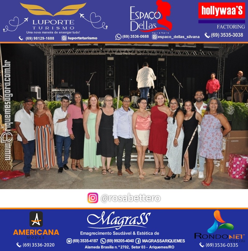 Regional Estanho apresenta FESTA SERVIDOR/A SINTERO 2024 em Ariquemes Rondônia