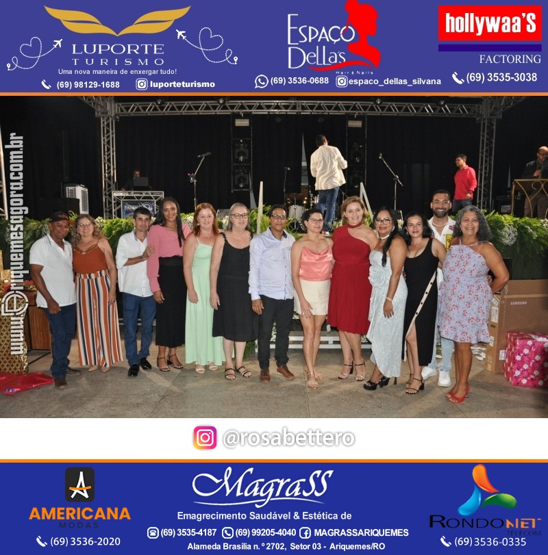 Regional Estanho apresenta FESTA SERVIDOR/A SINTERO 2024 em Ariquemes Rondônia