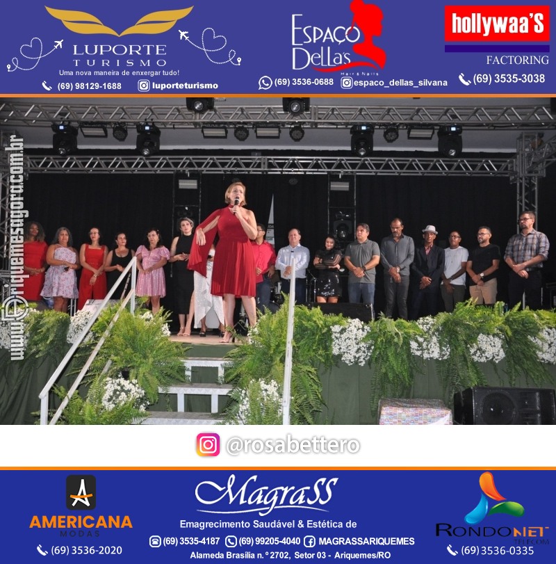 Regional Estanho apresenta FESTA SERVIDOR/A SINTERO 2024 em Ariquemes Rondônia