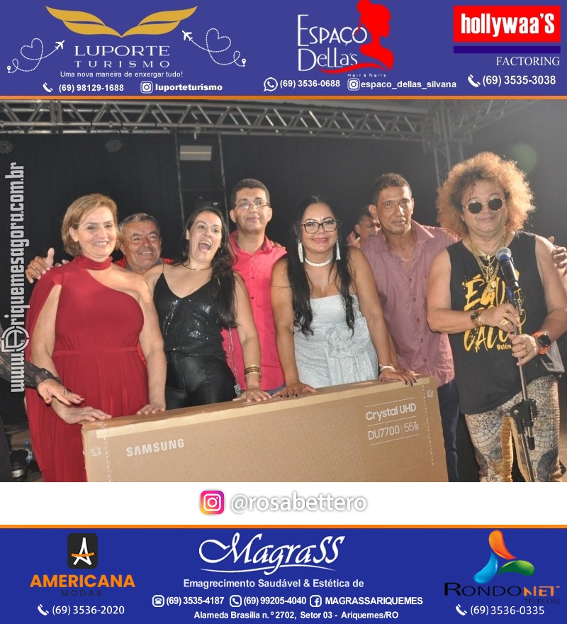 Regional Estanho apresenta FESTA SERVIDOR/A SINTERO 2024 em Ariquemes Rondônia