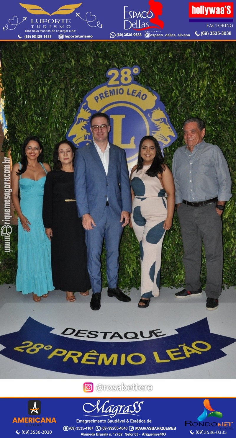 28º DESTAQUE 2024 “Lions Clube Ariquemes Canaã” Prêmio Leão em Ariquemes Rondônia