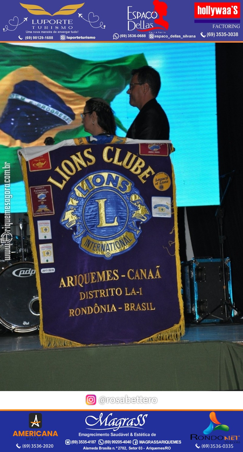 28º DESTAQUE 2024 “Lions Clube Ariquemes Canaã” Prêmio Leão em Ariquemes Rondônia