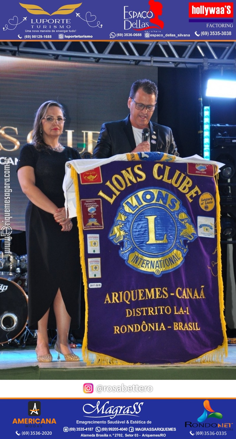 28º DESTAQUE 2024 “Lions Clube Ariquemes Canaã” Prêmio Leão em Ariquemes Rondônia