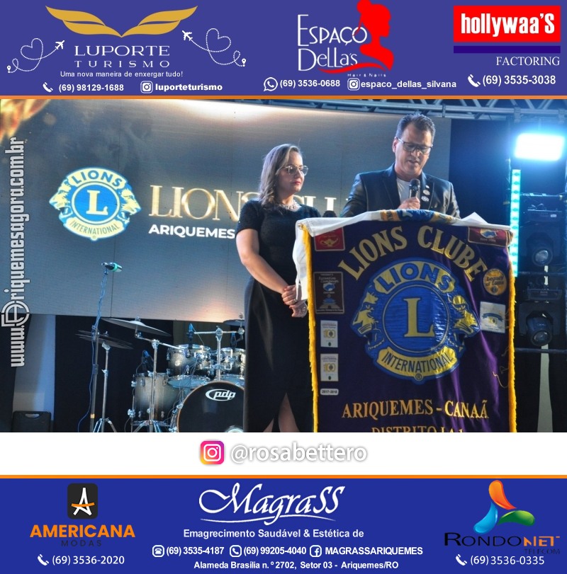 28º DESTAQUE 2024 “Lions Clube Ariquemes Canaã” Prêmio Leão em Ariquemes Rondônia