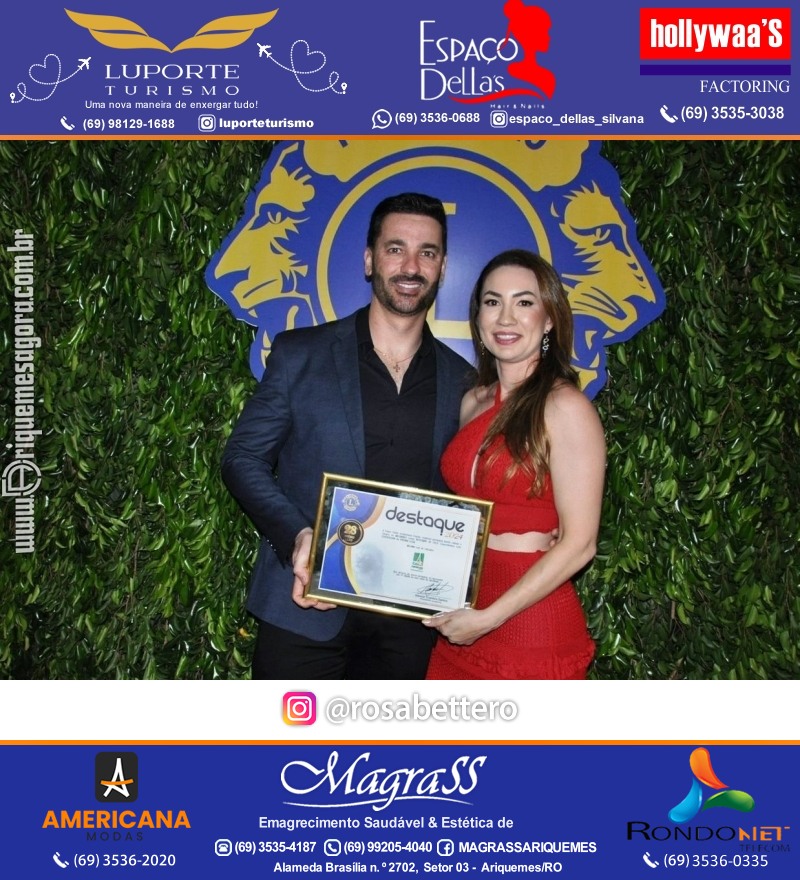 28º DESTAQUE 2024 “Lions Clube Ariquemes Canaã” Prêmio Leão em Ariquemes Rondônia