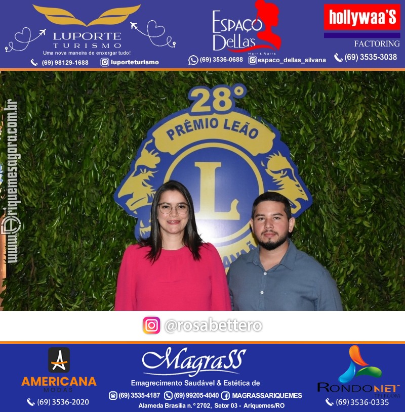 28º DESTAQUE 2024 “Lions Clube Ariquemes Canaã” Prêmio Leão em Ariquemes Rondônia