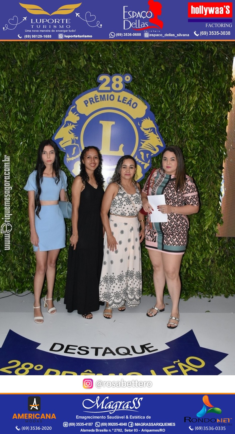 28º DESTAQUE 2024 “Lions Clube Ariquemes Canaã” Prêmio Leão em Ariquemes Rondônia