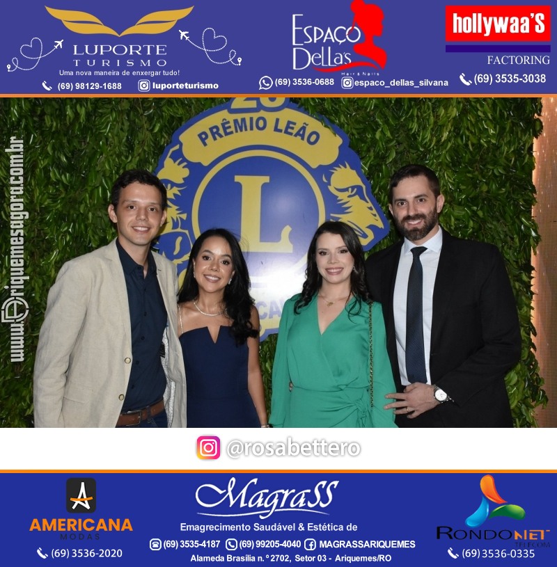 28º DESTAQUE 2024 “Lions Clube Ariquemes Canaã” Prêmio Leão em Ariquemes Rondônia