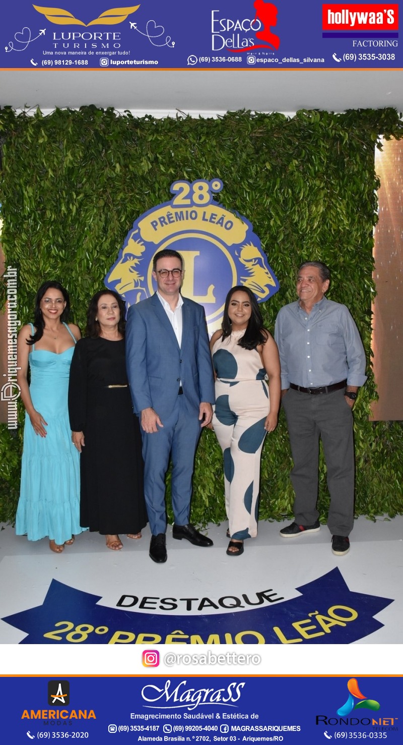 28º DESTAQUE 2024 “Lions Clube Ariquemes Canaã” Prêmio Leão em Ariquemes Rondônia