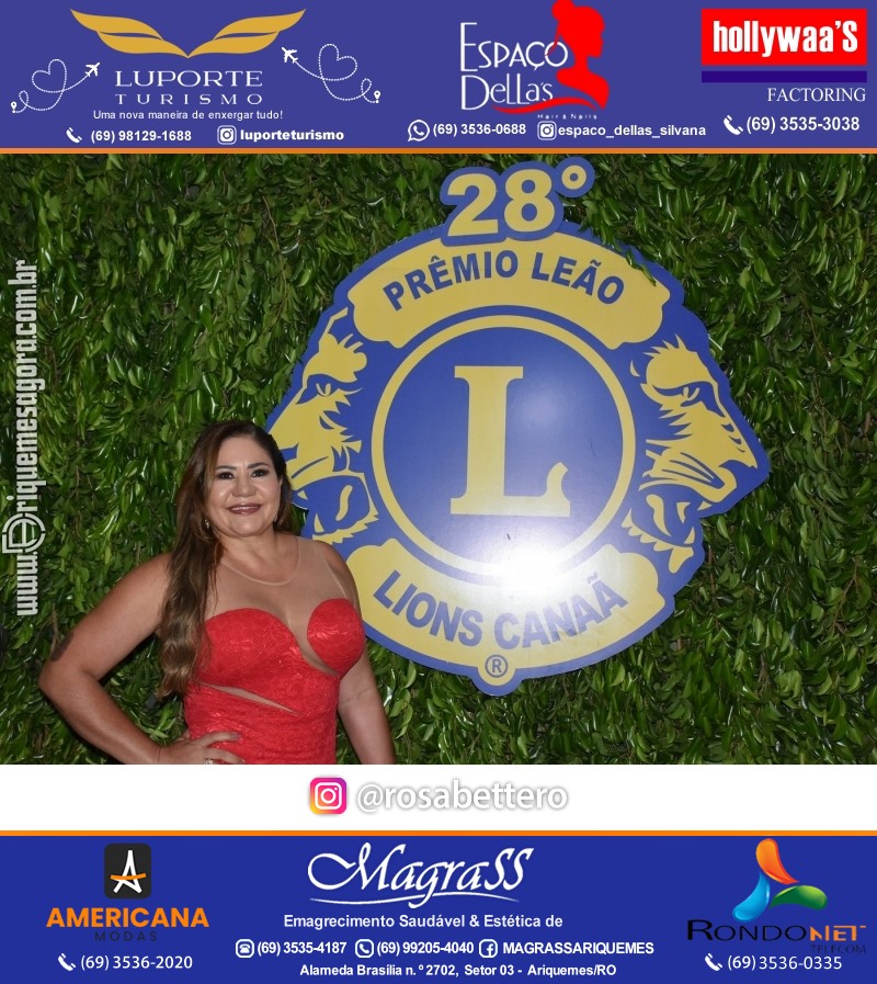 28º DESTAQUE 2024 “Lions Clube Ariquemes Canaã” Prêmio Leão em Ariquemes Rondônia