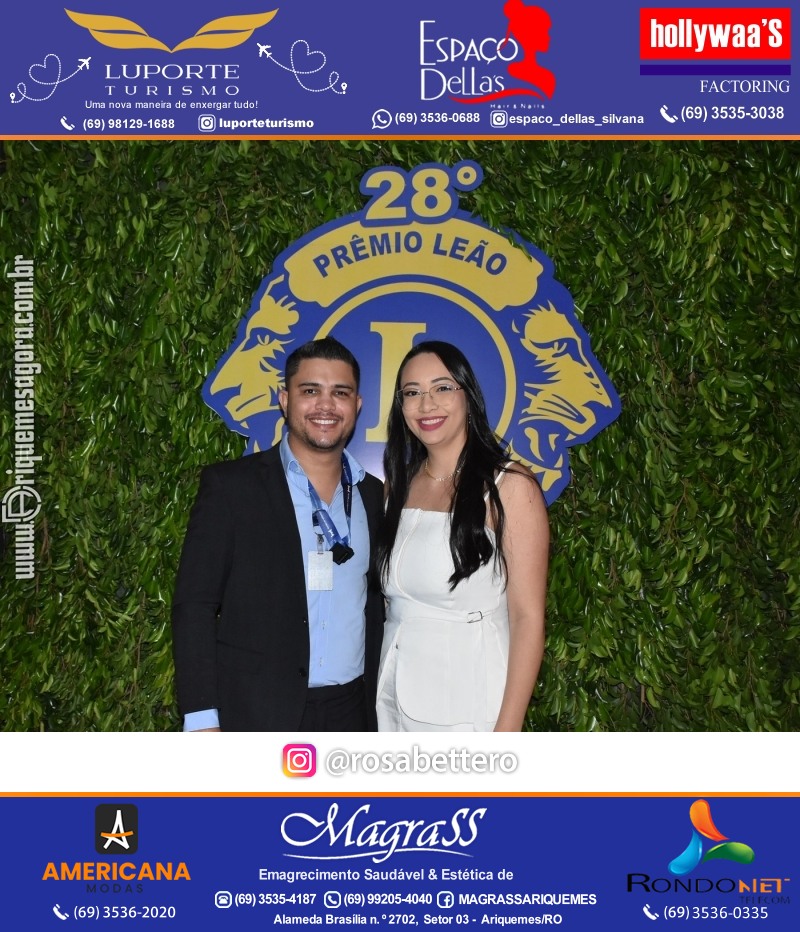 28º DESTAQUE 2024 “Lions Clube Ariquemes Canaã” Prêmio Leão em Ariquemes Rondônia