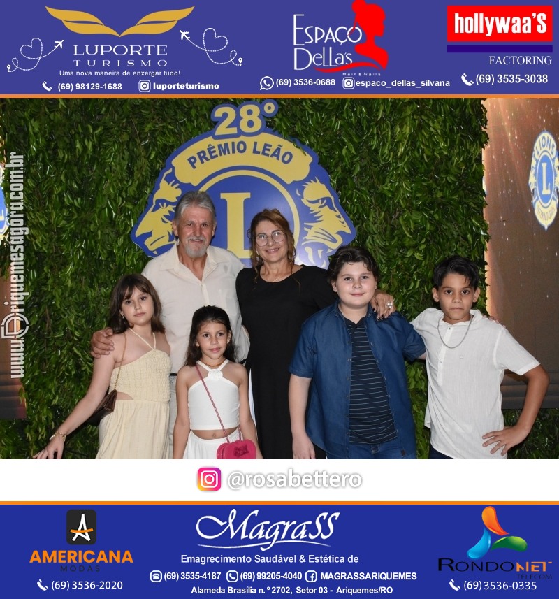 28º DESTAQUE 2024 “Lions Clube Ariquemes Canaã” Prêmio Leão em Ariquemes Rondônia