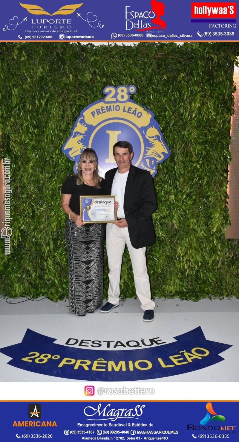 28º DESTAQUE 2024 “Lions Clube Ariquemes Canaã” Prêmio Leão em Ariquemes Rondônia