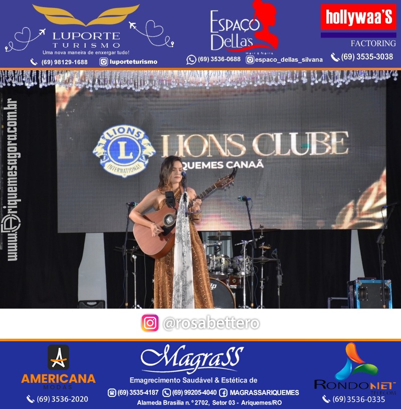 28º DESTAQUE 2024 “Lions Clube Ariquemes Canaã” Prêmio Leão em Ariquemes Rondônia