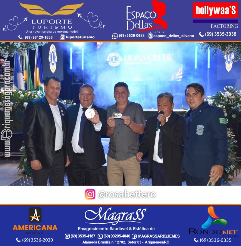 28º DESTAQUE 2024 “Lions Clube Ariquemes Canaã” Prêmio Leão em Ariquemes Rondônia