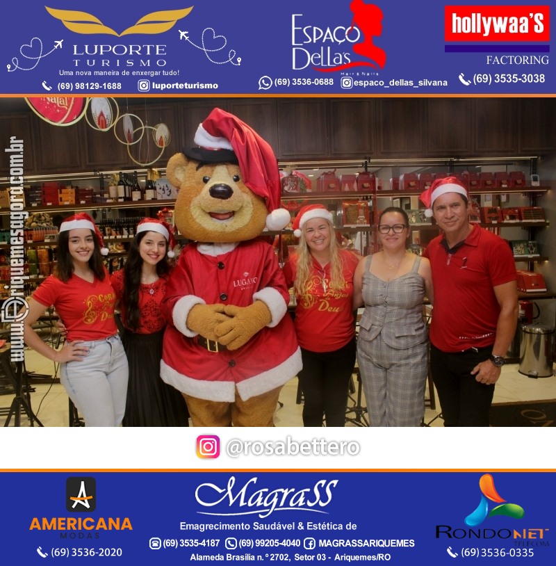 3ª Edição Cantada de Natal Redenção Chocolateria Lugano em Ariquemes Rondônia