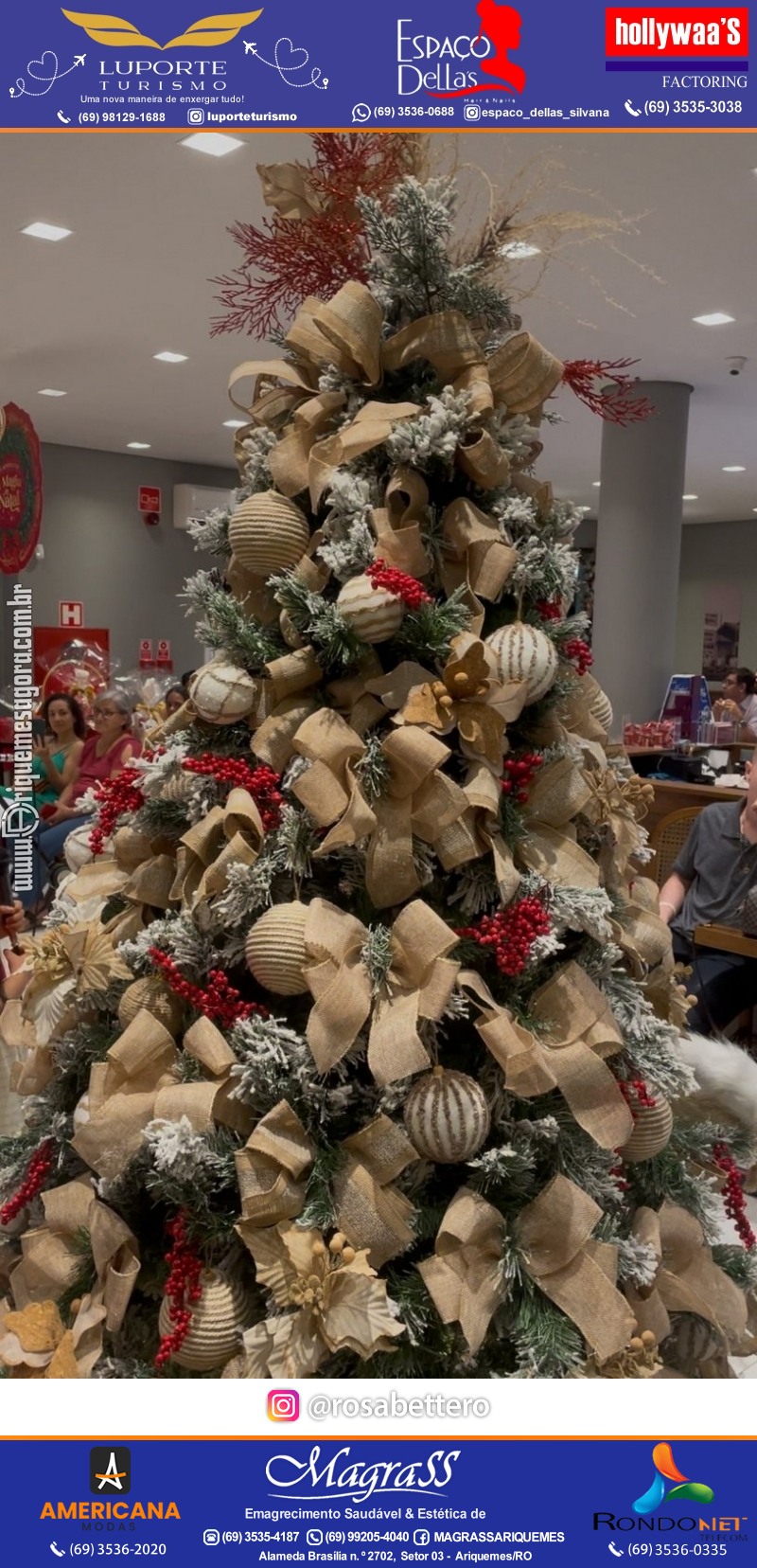 3ª Edição Cantada de Natal Redenção Chocolateria Lugano em Ariquemes Rondônia