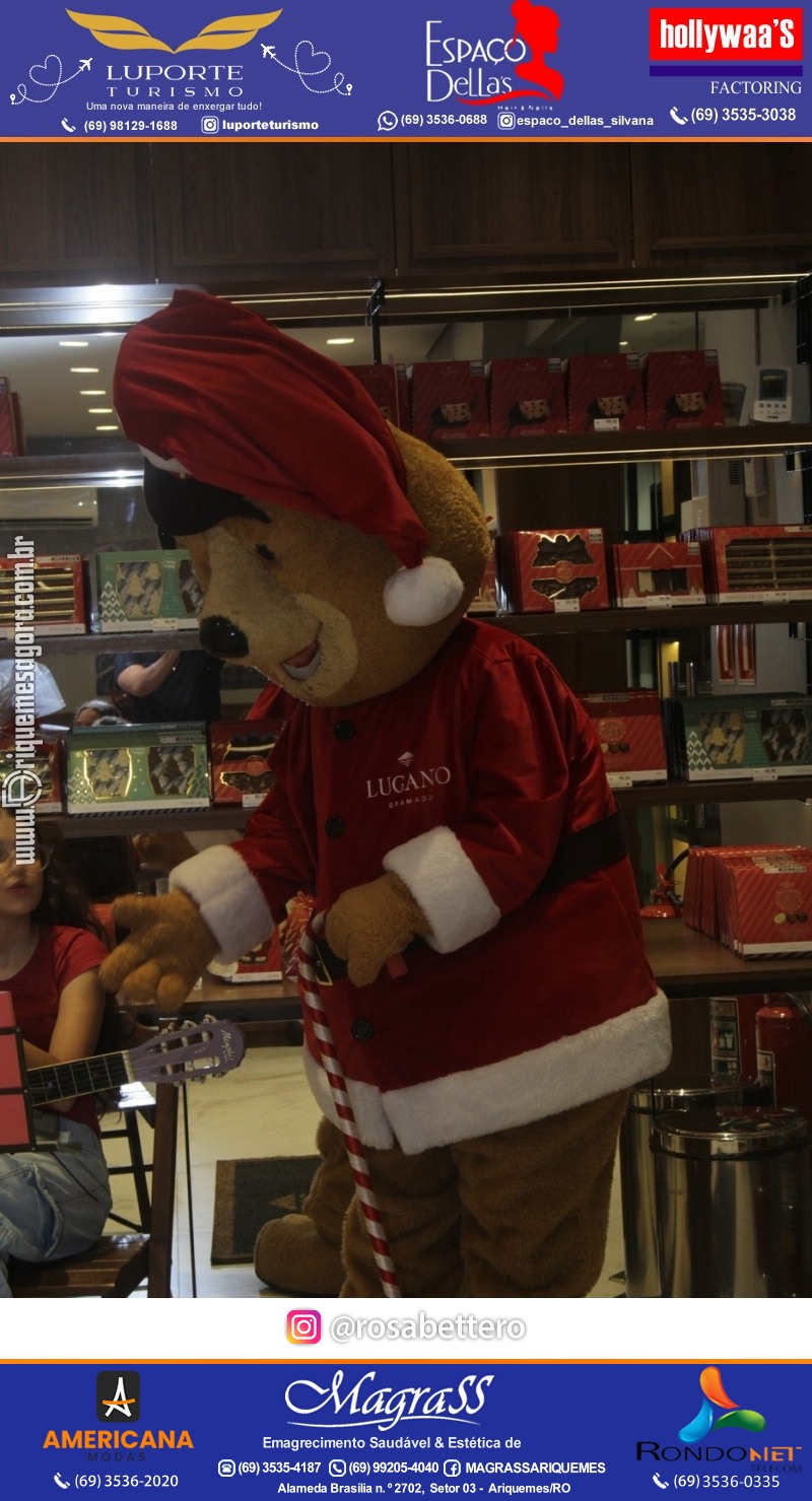 3ª Edição Cantada de Natal Redenção Chocolateria Lugano em Ariquemes Rondônia