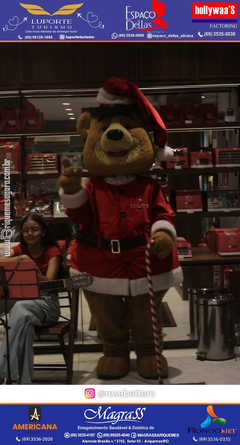 3ª Edição Cantada de Natal Redenção Chocolateria Lugano em Ariquemes Rondônia