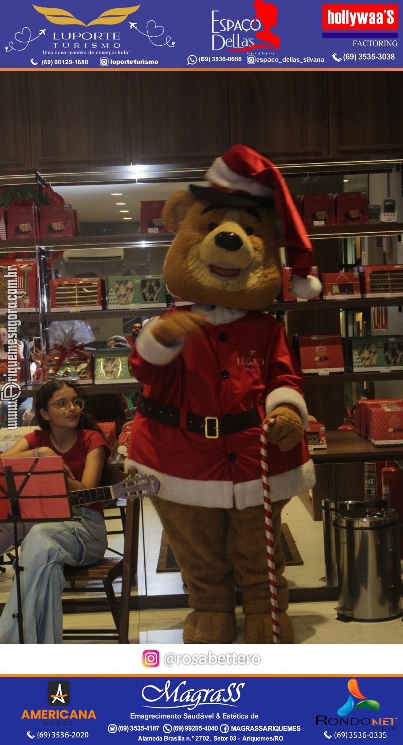 3ª Edição Cantada de Natal Redenção Chocolateria Lugano em Ariquemes Rondônia