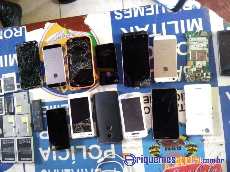 Famoso Cabecinha MP é preso com vários celulares roubados em loja