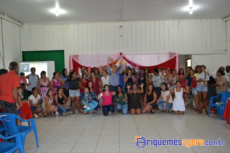Deputado Geraldo da Rondônia participa de chá para mulheres promovido pela vereadora Marineide