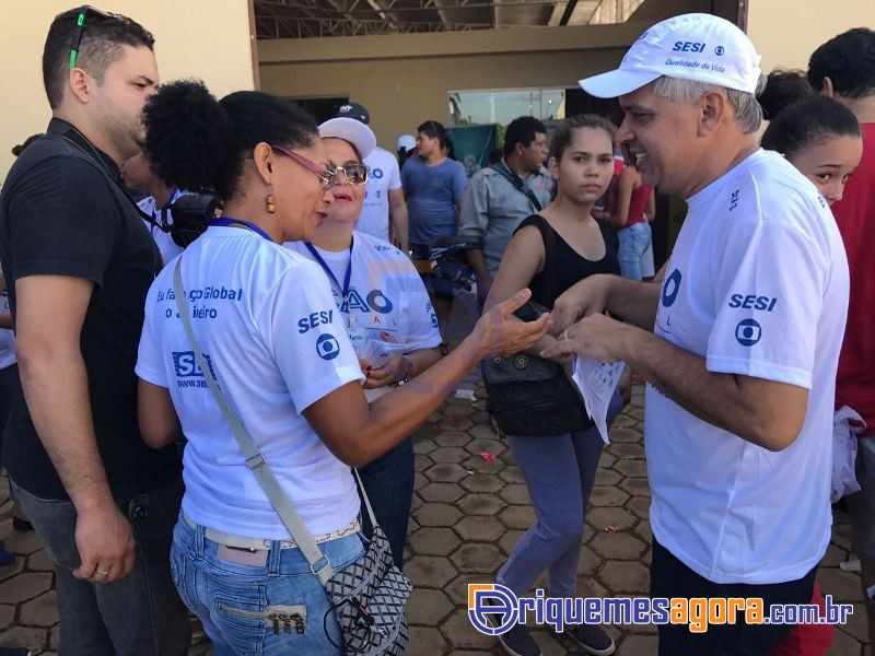 Deputado Geraldo da Rondônia participa da Ação Global em Ariquemes