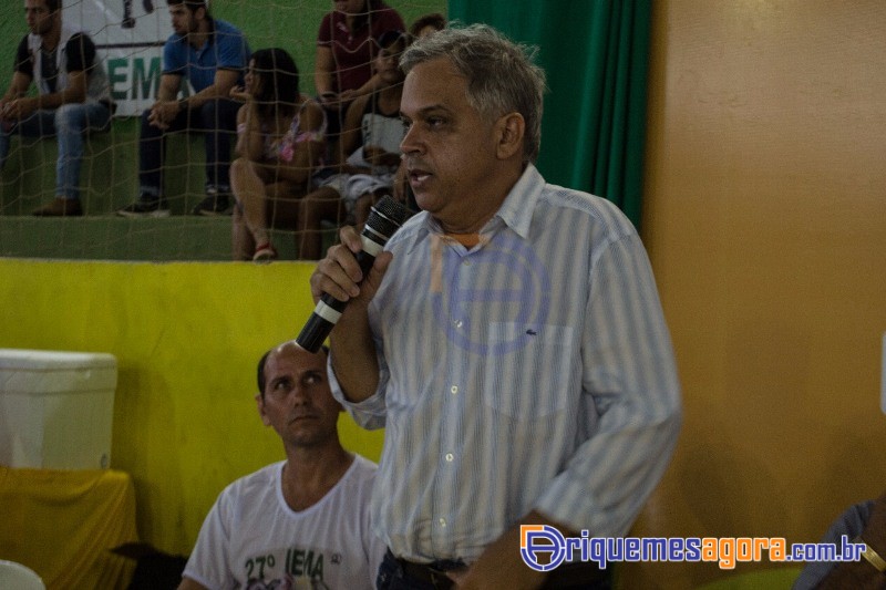 Deputado Geraldo da Rondônia participa da abertura dos Jogos Inter Escolares de Ariquemes