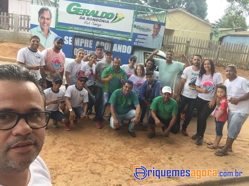 Deputado Geraldo da Rondônia, leva um dia de diversão para as crianças do Garimpo Bom Futuro