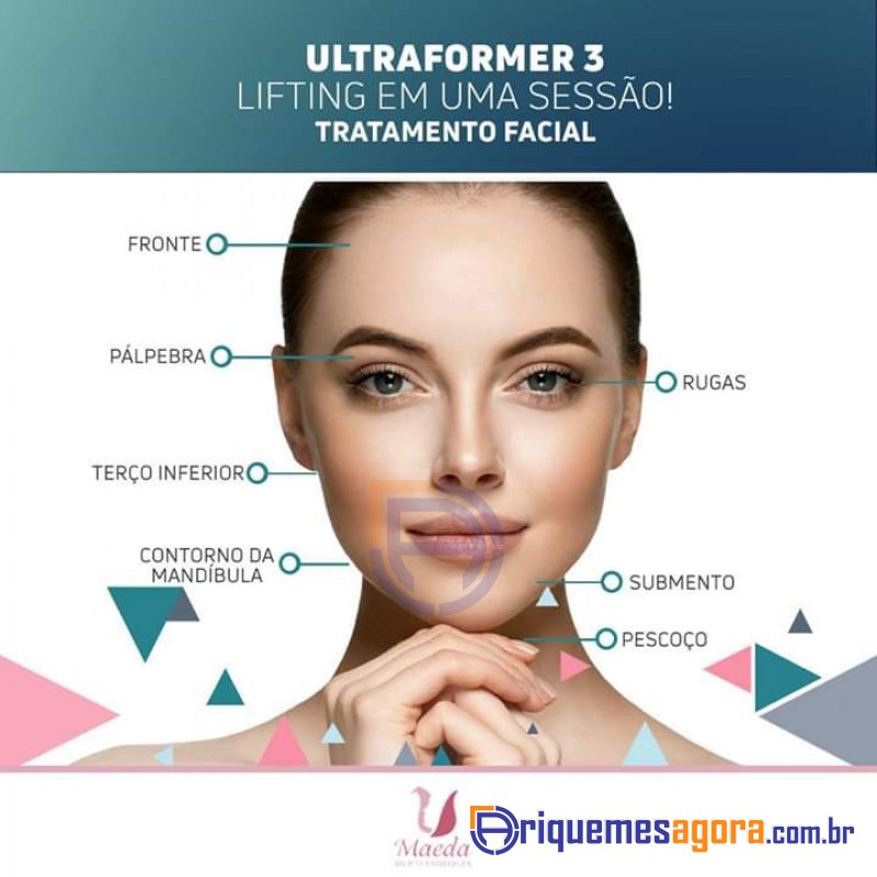 ULTRAFORMER III, tratamentos para dar firmeza à pele, contorno mandibular Telefone para contato