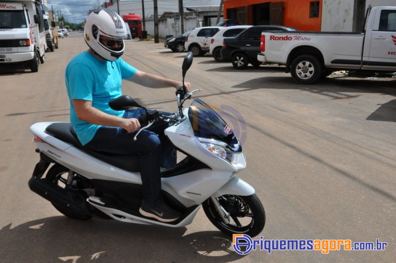 Coquetel de Lançamento Moto HONDA ELITE 125 na RONDO MOTOS Ariquemes com TEST RIDE