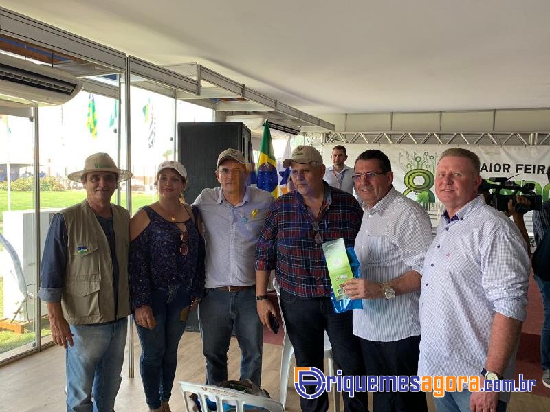 ACIA e ACRIPAR  Representantes de Ariquemes articulam durante a Rondônia Rural Show