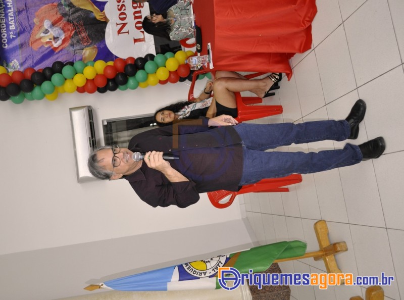 Geraldo da Rondônia prestigia formatura do PROERD promovida pelo 7º BPM