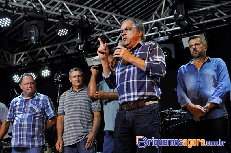 Geraldo da Rondônia prestigia aniversário de Cujubim e confirma liberação de recurso para pavimentaç