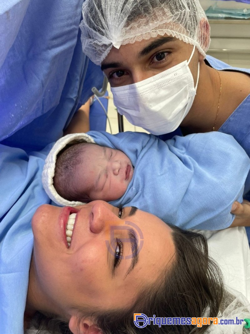 Bebê nasce empelicado em RO e vídeo viraliza: 'Foram ao meu médico pedir um parto como o meu'