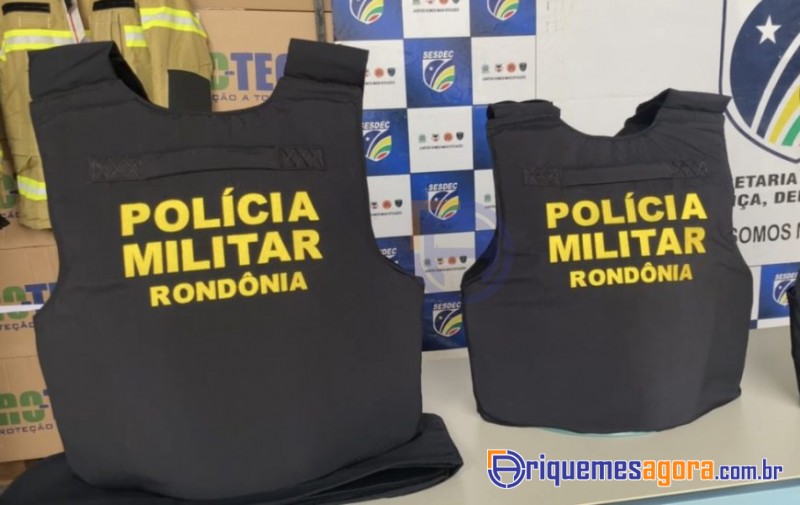 Novos equipamentos de proteção e munições são entregues para a Polícia Militar, Polícia Civil e CB