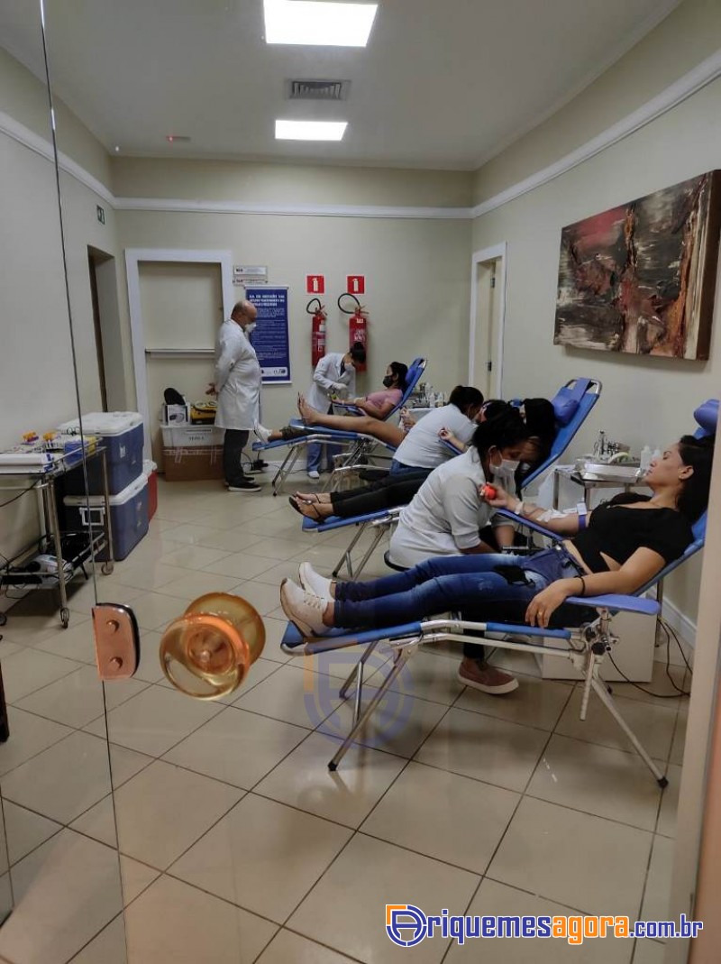 Mais de 60 pessoas doam sangue em ação realizada pela Comissão da Jovem Advocacia na OAB/RO