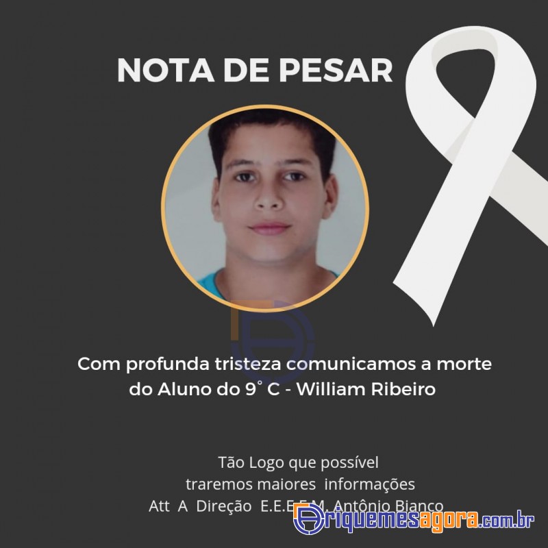 Garoto de 14 anos tem mal súbito e morre em Ji-Paraná