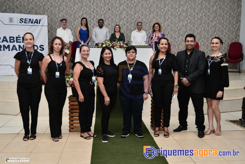 SENAI de Ariquemes certifica e entrega à Itapuã do Oeste 43 novos profissionais