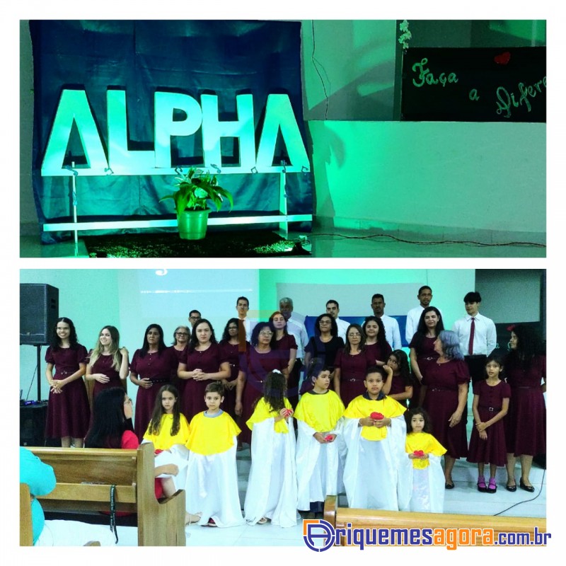 O Ministério Alpha "Um projeto de Deus" formado hoje por 22 Mulheres, 10 Homens e 03 Crianças