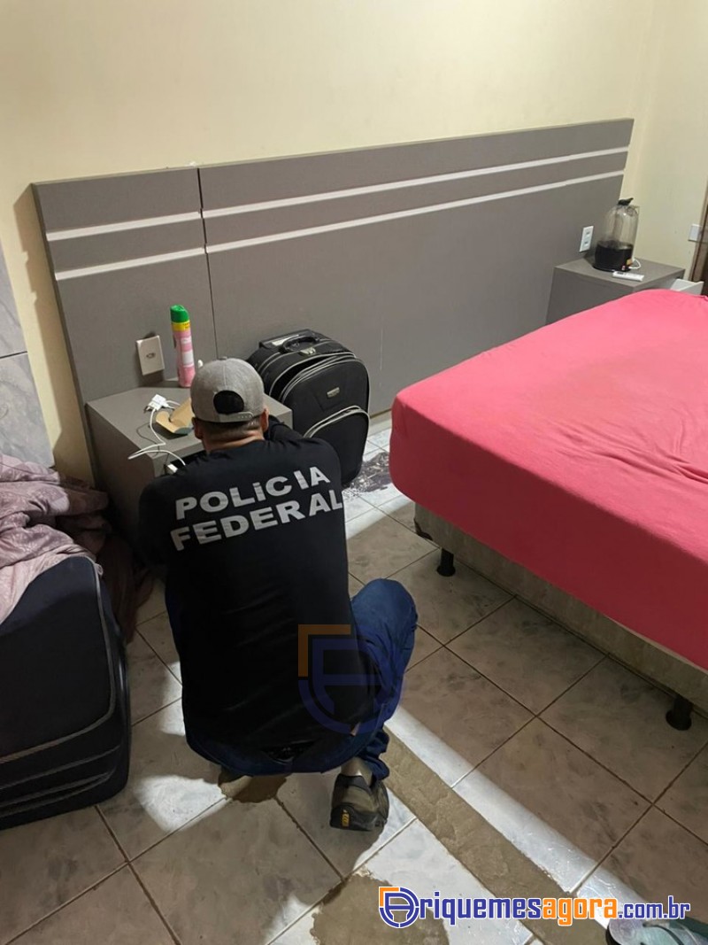 Polícia Federal desarticula grupo de tráfico internacional de cocaína em Rondônia