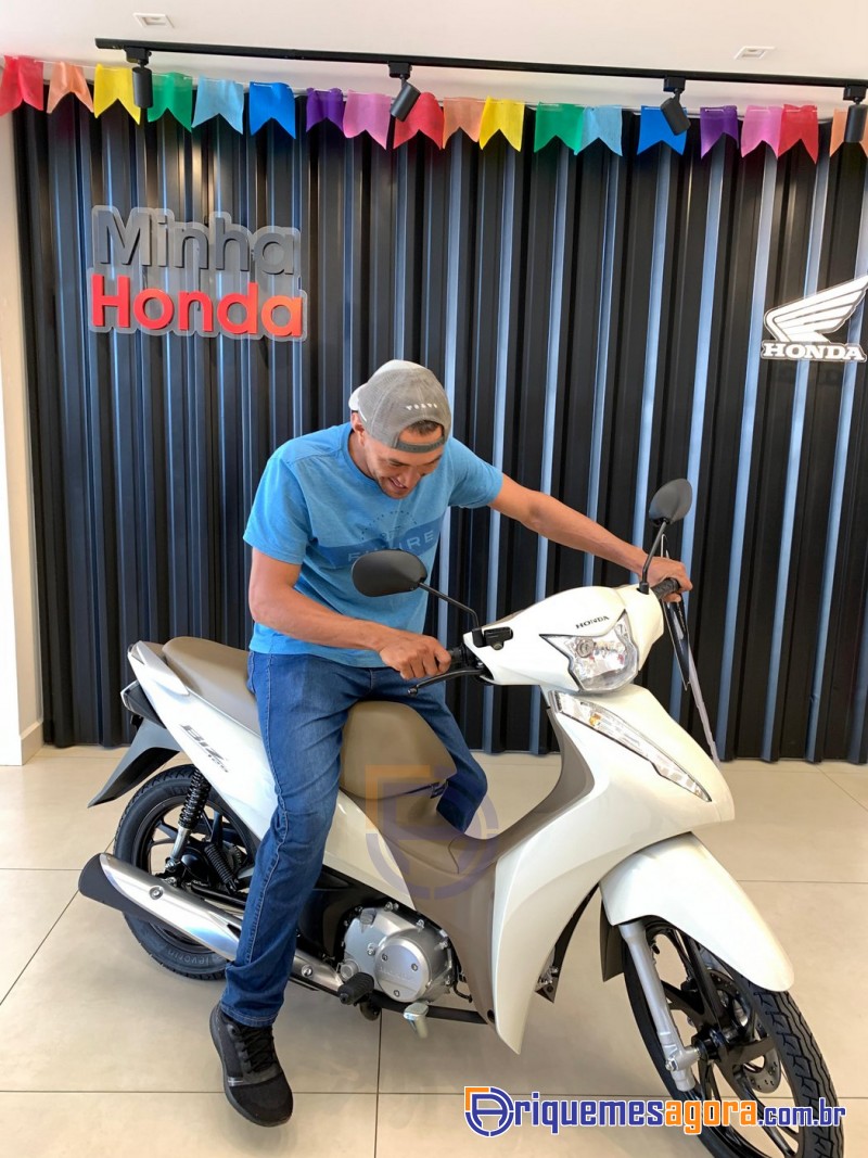 Conheça o ganhador da Honda Biz 125! na Rondo Motos em Ariquemes