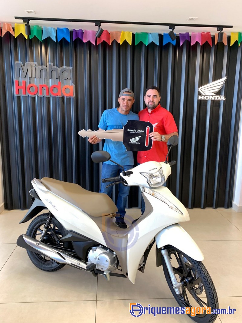 Conheça o ganhador da Honda Biz 125! na Rondo Motos em Ariquemes