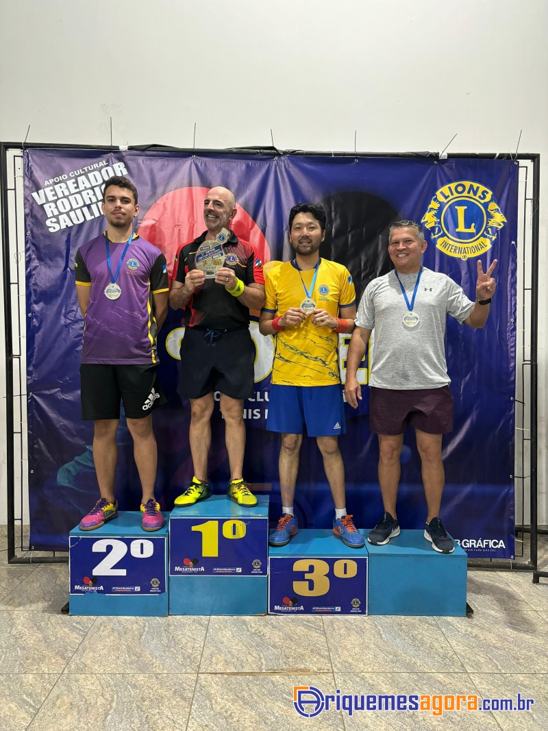 1º Open Lions Clube Canaã Tênis de Mesa: Um Sucesso de Competitividade e Inclusão