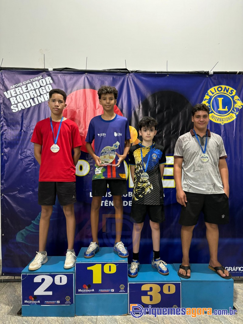 1º Open Lions Clube Canaã Tênis de Mesa: Um Sucesso de Competitividade e Inclusão